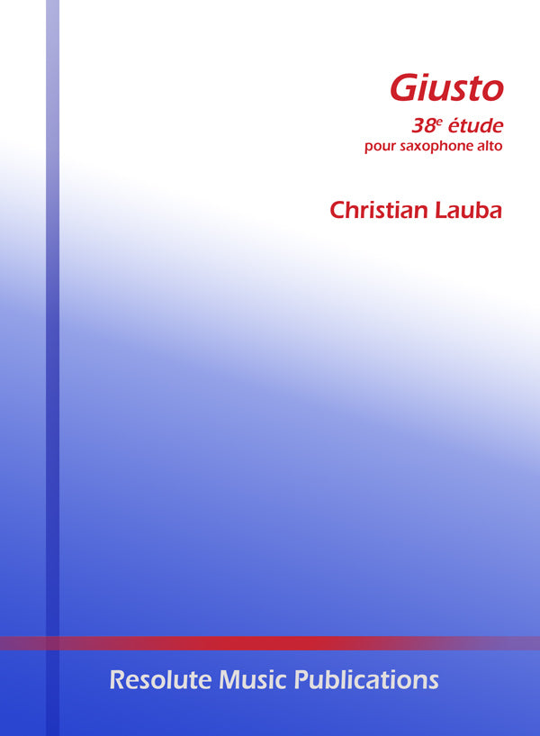 Giusto (Etude 38)
