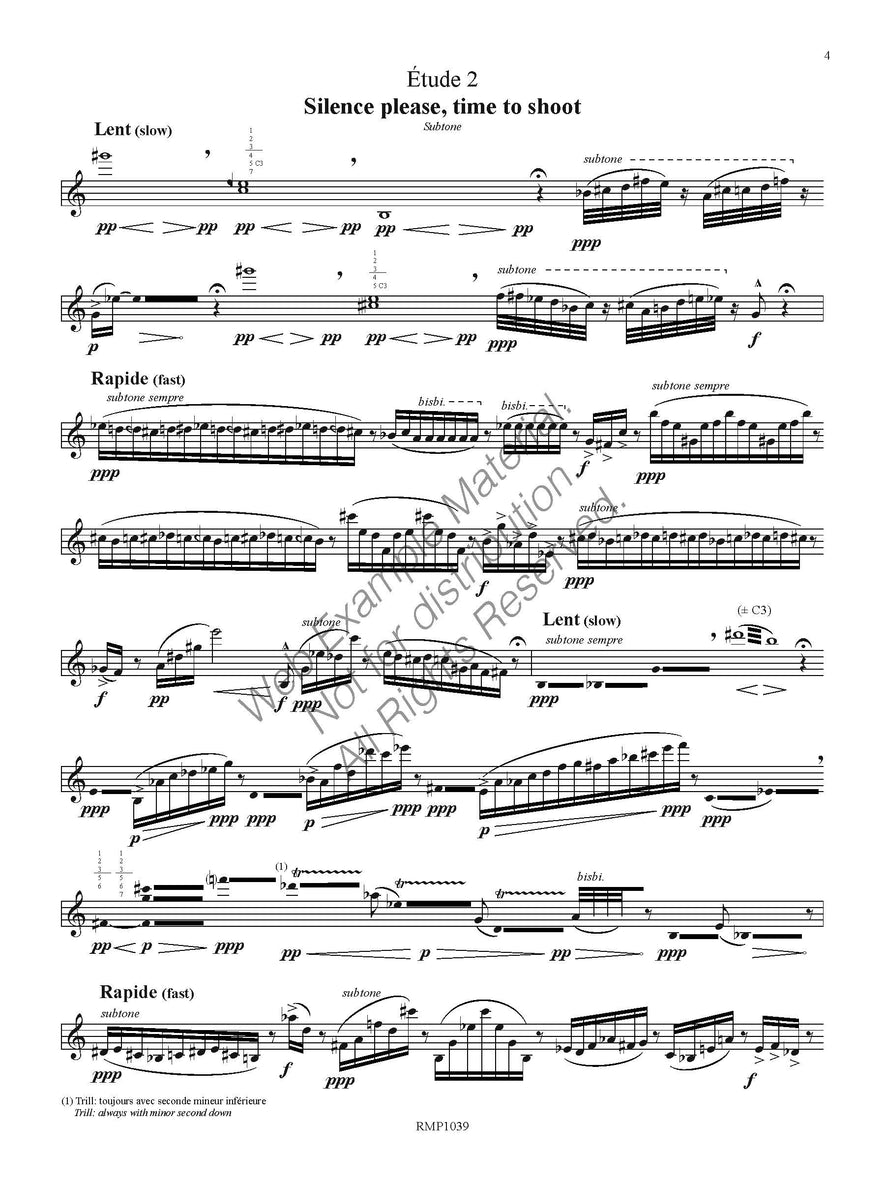 5 Etudes