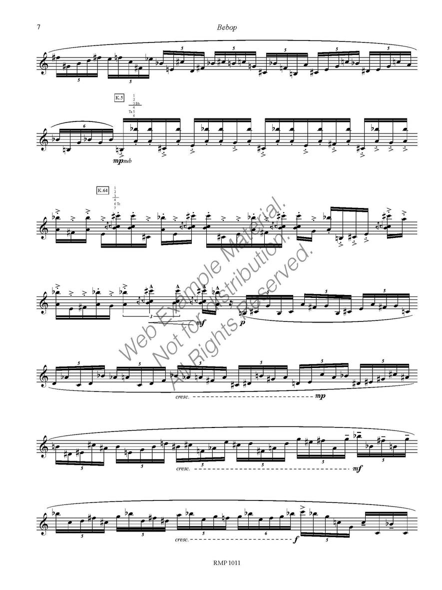 Bebop (Etude 22)