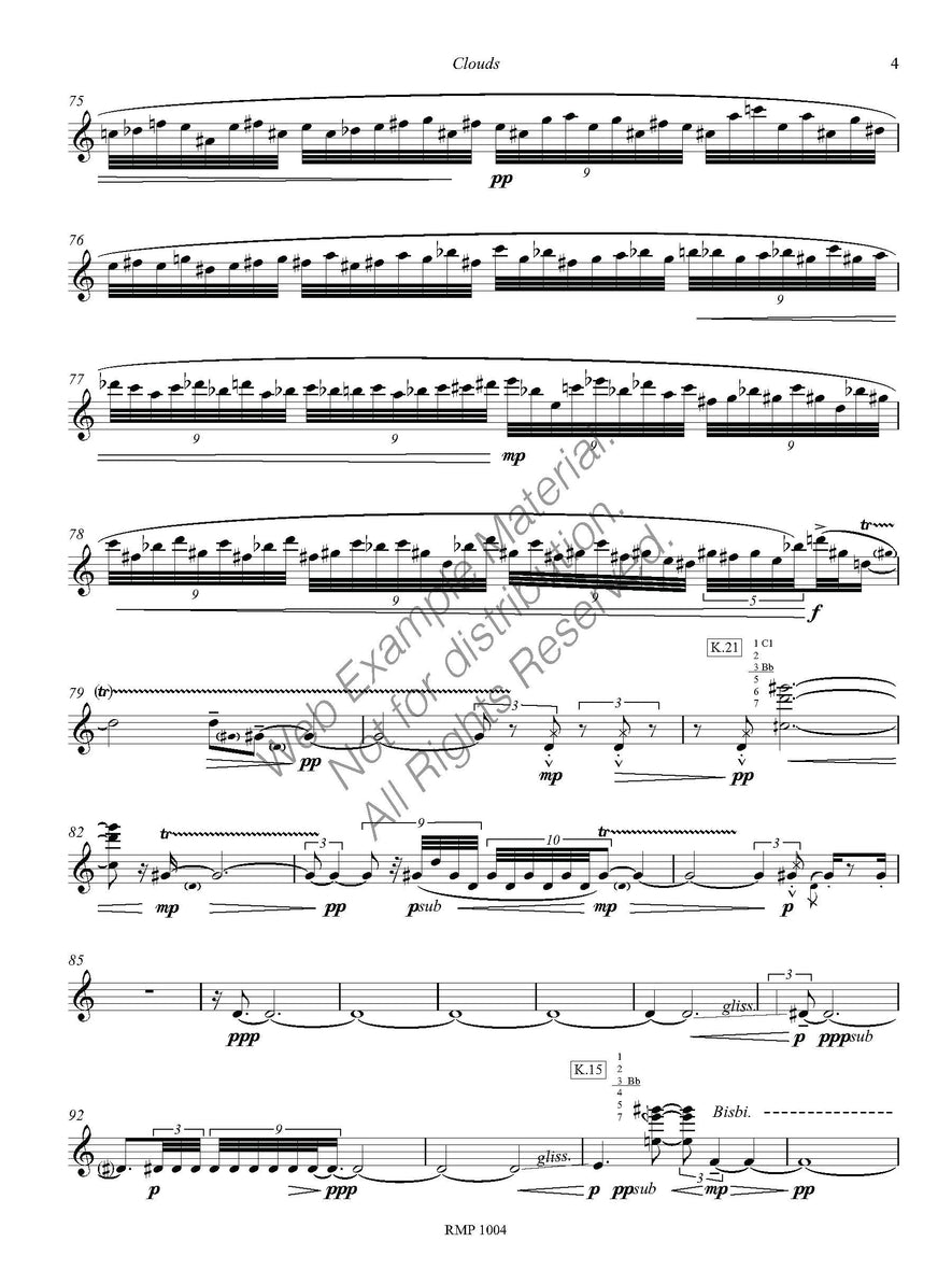 Clouds (Etude 17)