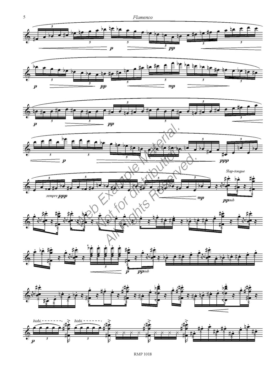 Flamenco (Etude 24)
