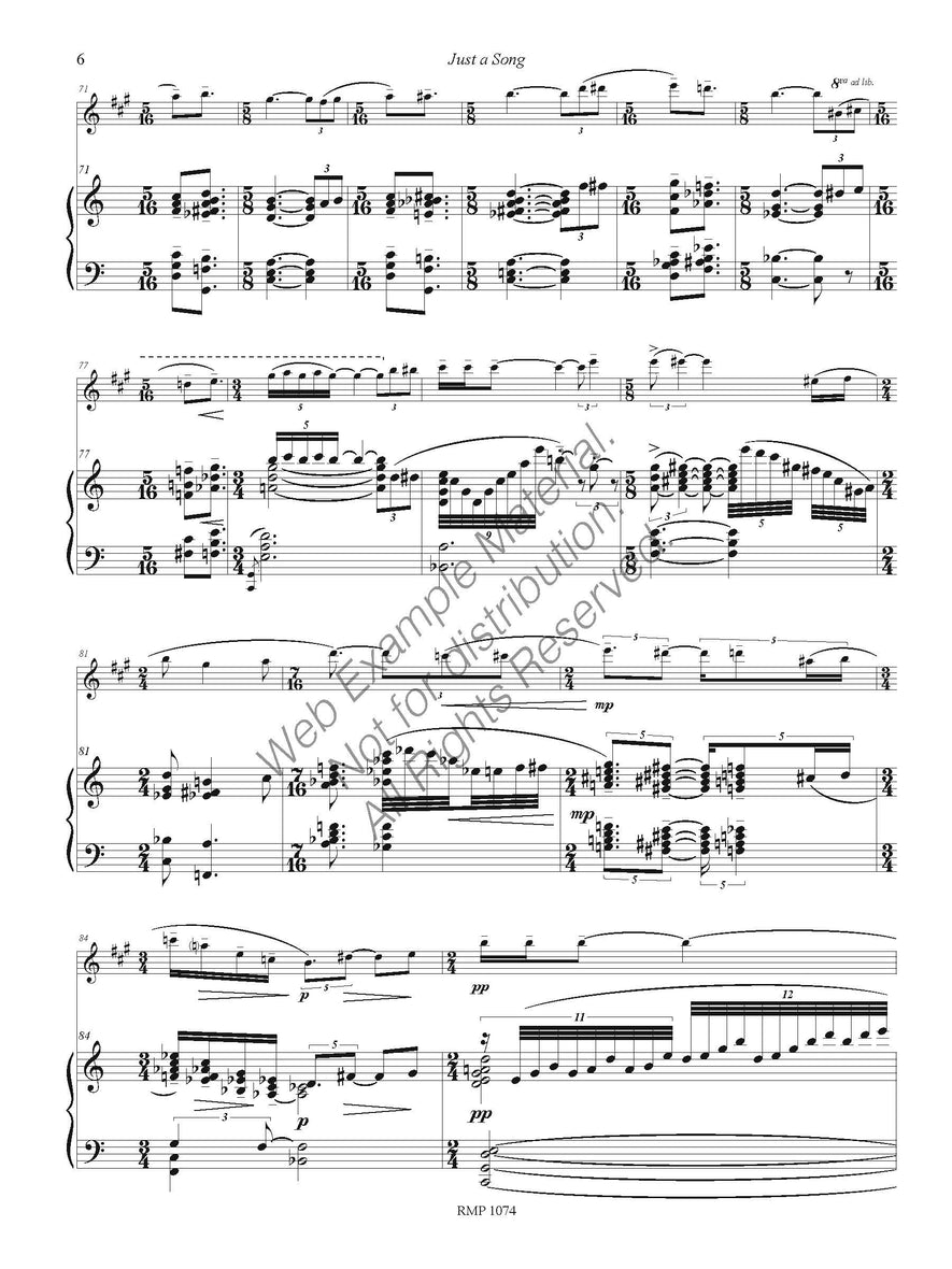 Just a Song (Etude 32)