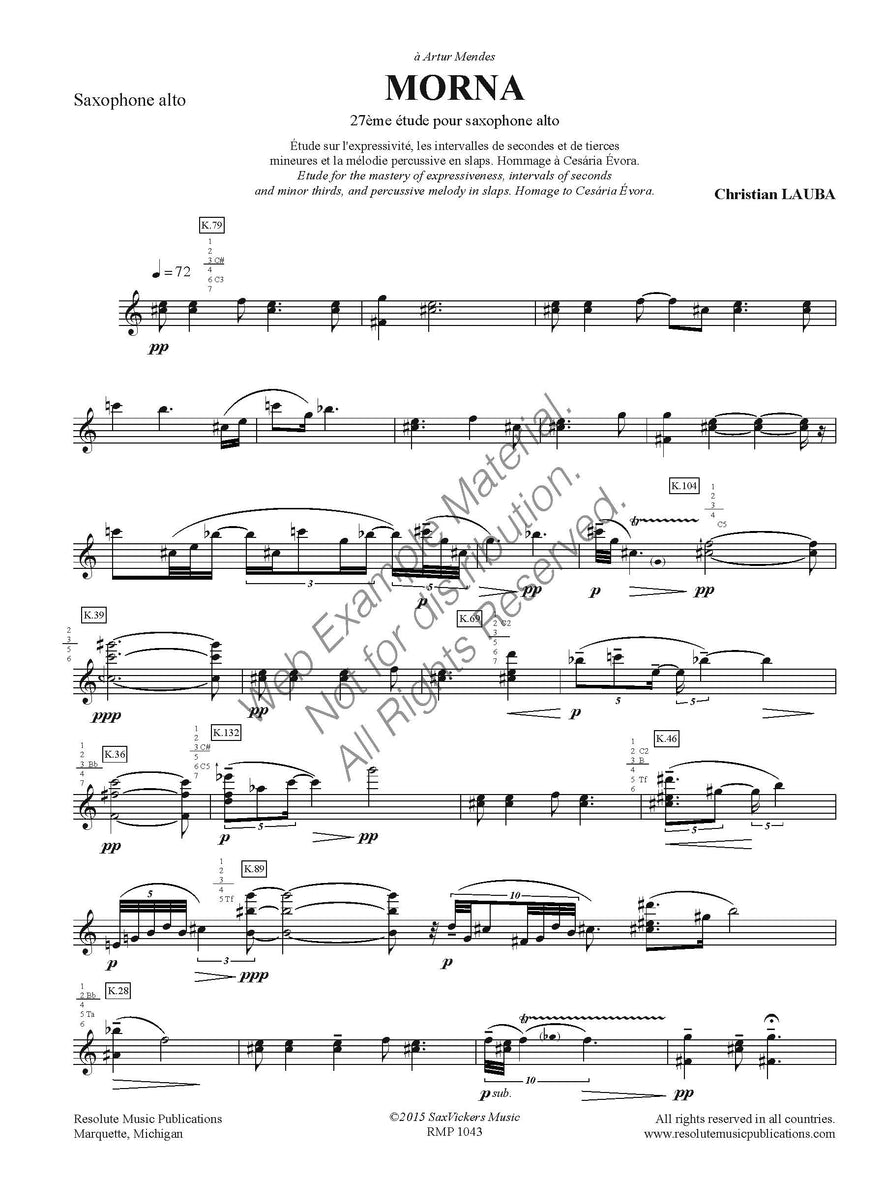 Morna (Etude 27)