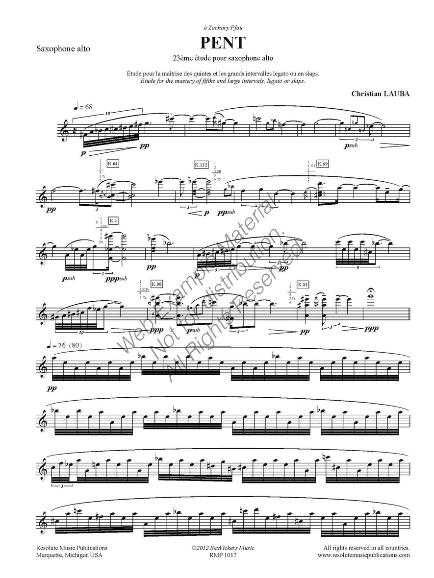 Volume 5 (Etudes)
