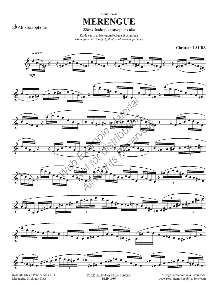 Merengue (Etude 33)