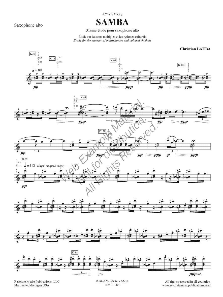 Samba (Etude 31)